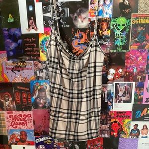 Pretty Little Things Checkered Skirt